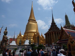 Golden Building at Emerald Buddha                